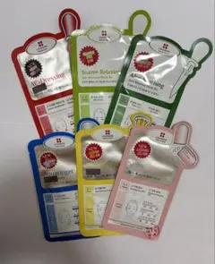 韓国 LEADERS フェイスマスク 6枚セット 6種類 お試し