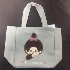 モンチッチちゃん　サガラ刺繍トートバッグ　さがら