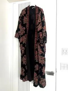 【美品 一度着用】ザラのロングカーディガン・ガウンコートです。