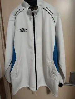 UMBRO ジャージ Lサイズ ホワイト/ブルー