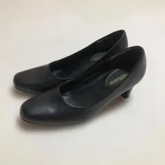 パンプス ブラック 24.0cm EEE - メルカリ