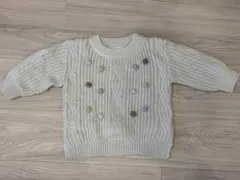 〈beams mini〉セーター