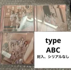 イコラブ とくべチュ 恋人以上好き未満 CD typeABC