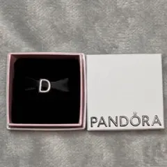 Pandora アルファベット イニシャル Dチャーム