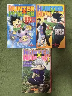 【希少品】小説版ハンターハンター 　全3巻 　まとめセット　 　冨樫義博