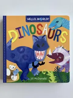 新品英語絵本　DINOSAURS - Jill McDonald