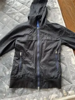 希少美品FRED PERRY フレッドペリー リバーシブルジャケット黒×青