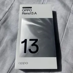 新品未開封　OPPO Reno 13A ルミナスネイビー