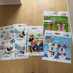 ディズニー　袋　お土産　ショップ　7枚　おまけつき
