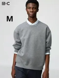 ユニクロC　オーバーサイズスウェットシャツ　M