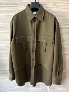 【新品】Bottega Veneta（ボッテガヴェネタ）24SSウールシャツ