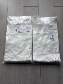 2枚セット　UNIQLO U クルーネックT(長袖) XL