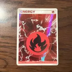 ポケモンカードゲーム 炎エネルギー ホロ 2FT-UHJ-RUX - メルカリ