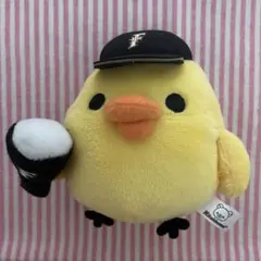 リラックマ　ぬいぐるみ　キイロイトリ 野球(F)