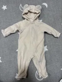 MARL MARL マールマール　フード付きロンパース 60-70cm