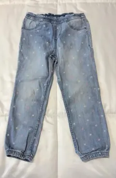 H&M LOOSE & DENIM ドット柄 ジョガーパンツ 110cm