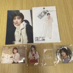 藤吉夏鈴まとめ売り新せ界ローソンアクリルスタンド ユニエア缶バッジ 僕のジレンマ