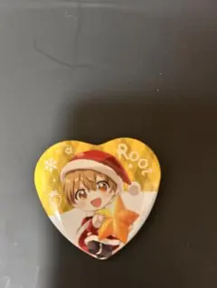 すとぷり　るぅとくん　ハート型缶バッジ