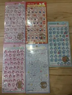 ボンボンドロップシール サンリオmini 5シートセット