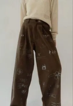 Knuth Marf high waist tattoo pants xsのサムネイル