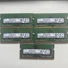 動作確認済32GB DDR4 16GB×2ノート2枚セットsamsungサムスン 動作確認済32GB DDR4 16GB×2ノート2枚セットsamsungサムスン - メルカリ
