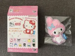 サンリオ ぬいピン アップリケバッジ マイメロディ