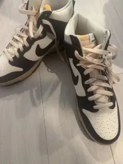 Nike ハイカットスニーカー ホワイト/ブラウン