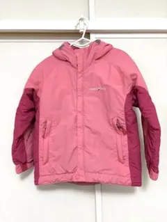 美品☆mont-bell 子ども用ウェア ピンク　モンベル スキーウェア