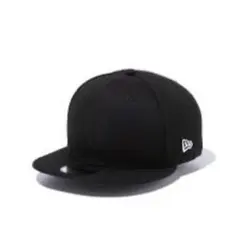 NEW ERA 59FIFTY無地 ベースボールキャップ ブラックのサムネイル