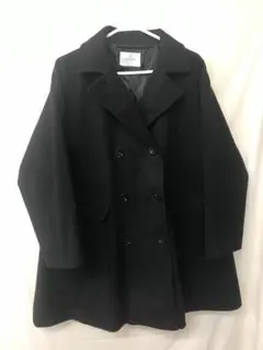 332 MONO-MART Anss.me チェスターコート 黒