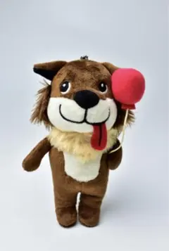 廃盤　新品　オオカミちゃんには騙されないボールチェーンストラップ　ぬいぐるみ
