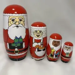 クリスマス マトリョーシカ サンタクロース 未使用 beams ビームス