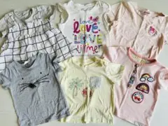 カラフルTシャツセット 90〜100