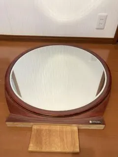 大塚家具工業製　ミラー　送料込み フォーク出口ミラー オーバルミラー B55K | 【ミドリ安全】公式通販