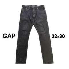 GAP スキニーデニム 32×30 インディゴ 1969シリーズ ボタンフライ