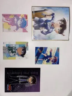 名探偵コナン 江戸川コナン グッズ まとめ売り カード 色紙