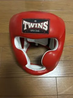 TWINS SPECIAL ボクシング ヘッドギア 赤 Mサイズ