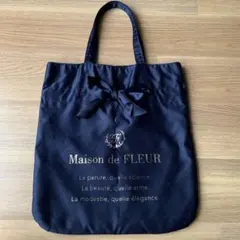 Madison de FLEUR メゾンドフルール シングルリボントートバッグ
