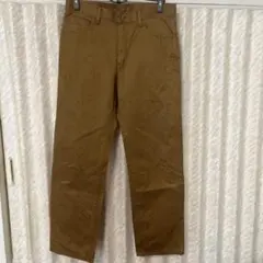 UNIQLO カラーパンツ　ブラウン 33インチ