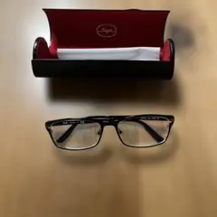 Ray-Ban RB ブラックメガネ ケース付き