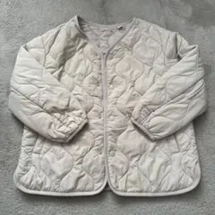 ユニクロ　キルティングジャケット　110