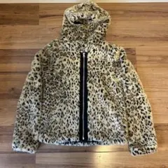 Haute 豹柄レオパード ボア アウター