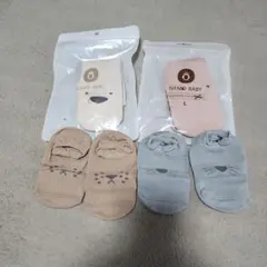 新品未使用　ベビー靴下４足セット