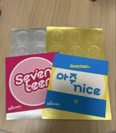 Seventeen ステッカー 4枚セット