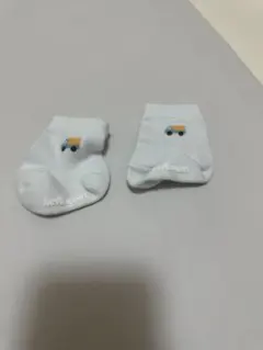 ミキハウス ホットビスケッツ　ベビー　新生児　男の子　靴下　7cm 8cm