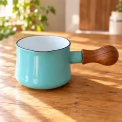 DANSK ダンスク バターウォーマー ターコイズブルー 廃盤品希少　ミルクパン