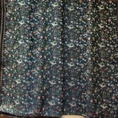 川島織物⭐️花柄フリンジ付きテーブルセンター⭐️新品未使用⭐️桐箱入