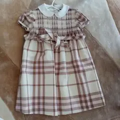 日本製☆美品☆バーバリー ワンピース 110 ボレロ 120 入学式や発表会に