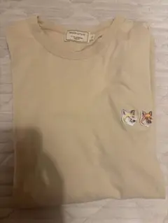 MAISON KITSUNE ダブルフォックス 半袖Tシャツ ベージュのサムネイル