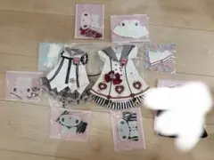 双子服　1/4サイズドール用　お洋服　MDD&MSD&KUMAKO